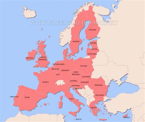 Printable Map Of Europe With Countries | Printable Maps