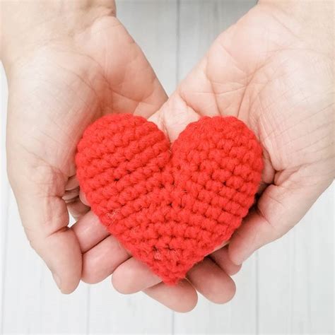 Amigurumi Heart Free Crochet Pattern Amigurumi Crochet Keychain