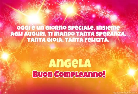 Buon Compleanno Angela Immagini