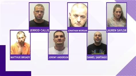 Mugshots Several Arrested In Indiana Drug Bust