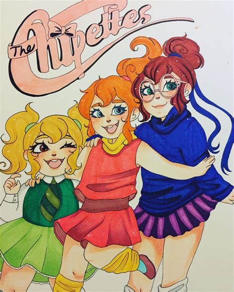 chipettes by leefy-chii on DeviantArt