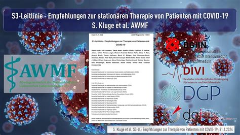 S Leitlinie Empfehlungen Zur Therapie Von Patienten Mit Covid