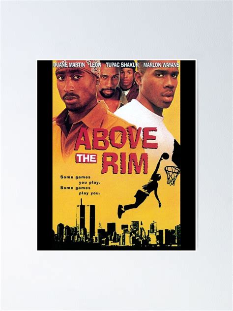 "Above the Rim" Poster for Sale by KrisShaw22 | Redbubble