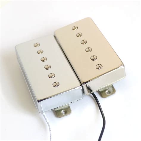 Donlis No Noise P Alnico Magnet Nickel Silver Humbucker Cover Lp