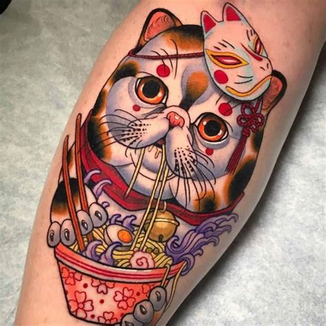 Maneki Neko Tattoos: Origins, Meanings & Tattoo Ideas