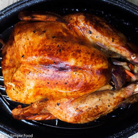 Cheesecloth Oven Roasted Whole Turkey Recipe Eat Simple Food