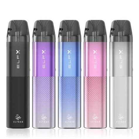 Elf Bar Elfx Refillable Pod Vape Kit Vape Uk