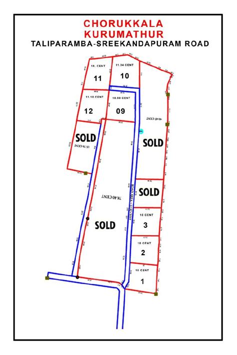 10 Cent Residential Plot For Sale In Taliparamba Kannur