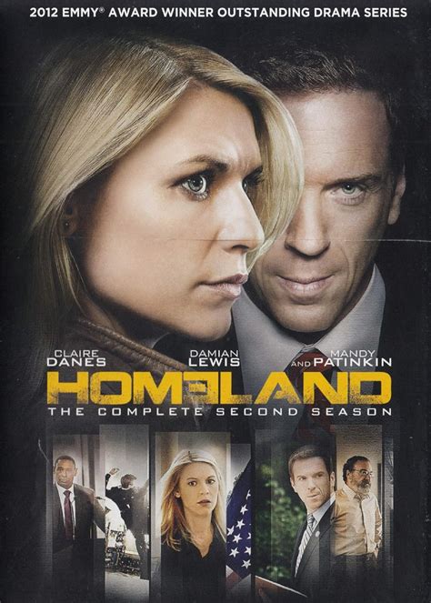 Homeland Season 2 4 Dvd Edizione Stati Uniti Reino Unido Amazones Claire Danes