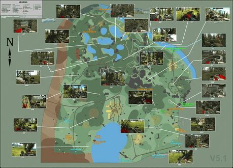 Escape from Tarkov Woods Map - Paperblog