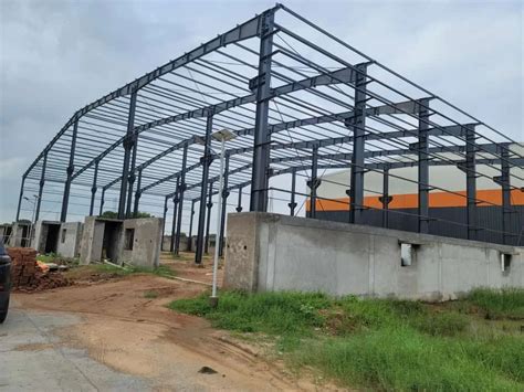 Mild Steel Prefabricated Industrial Shed At Rs 280 Sq Ft Industrial