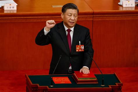 Chinas President Xi Jinping Re Elected To Third Five Year Term