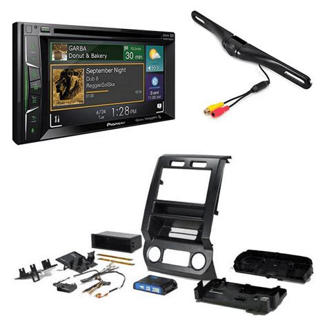 Pioneer AVH-1400NEX Car Stereo Apple CarPlay with Double Din Dash Install Kit for 2015 2016 2017 ...