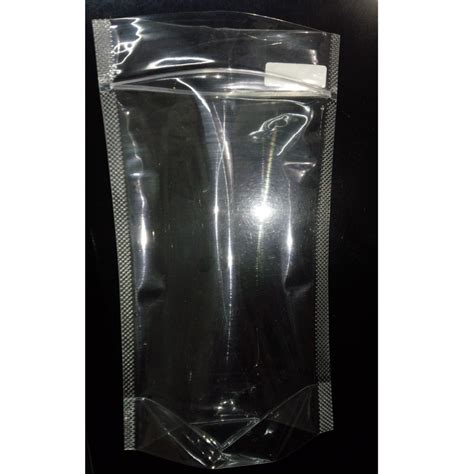 Jual Standing Pouch Klip Pp X Plastik Berdiri Zipper Bening Clear