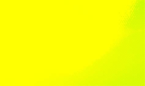 Premium Photo | Bright yellow color gradient plain background