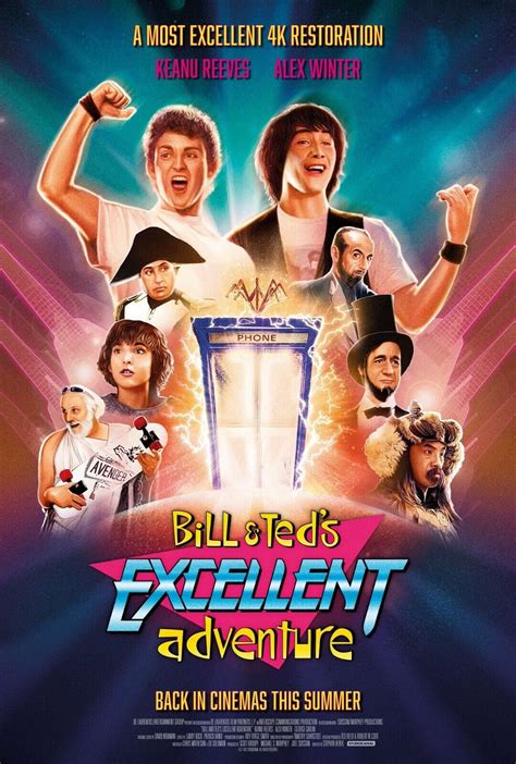 Bill And Ted Excellent Adventure Movie Poster