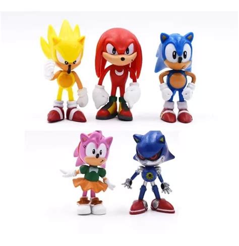 Kit Miniaturas Bonecos Do Sonic The Hedgehog Parcelamento Sem Juros