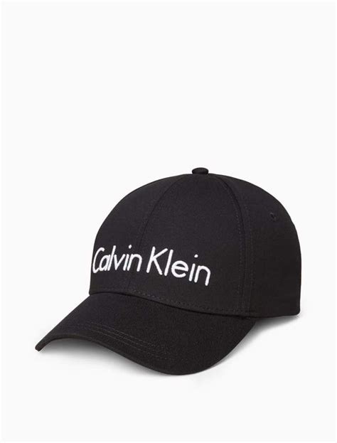 Calvin Klein Logo Solid Cap Mens Hats Fashion Snapback Hats Men