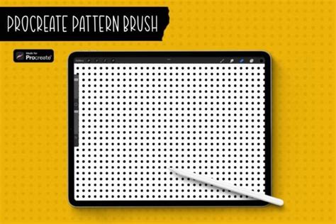 Polka Dot Procreate Repeat Pattern Brush Graphic By Kitaleigh LLC