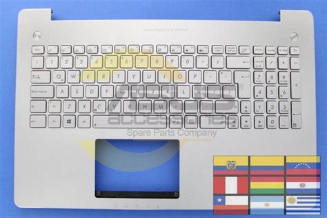 Teclado Retroiluminado Qwerty Latino Gris Asus Asus Accessories