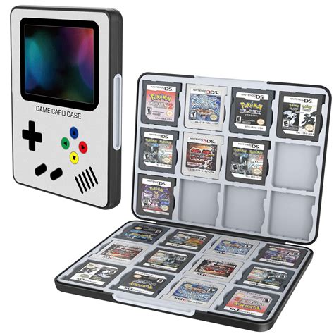 16 Piece DS Nintendo Video Game Cartridge Collection With Travel Case