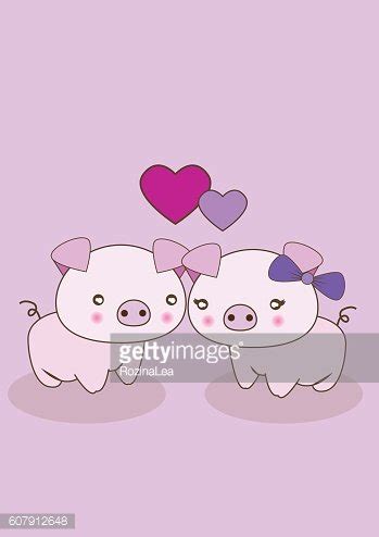 Pig Love Stock Clipart | Royalty-Free | FreeImages