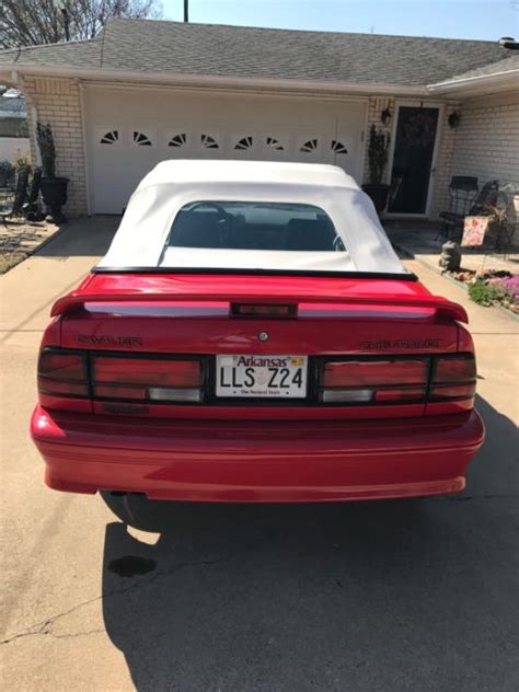 1994 Cavalier Z24 Convertible One Owner For Sale Photos Technical