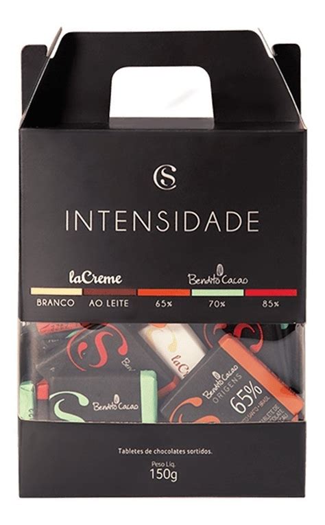 Caixa Intensidade Premium 350g Caixa Int 150 Gr Cacau Show