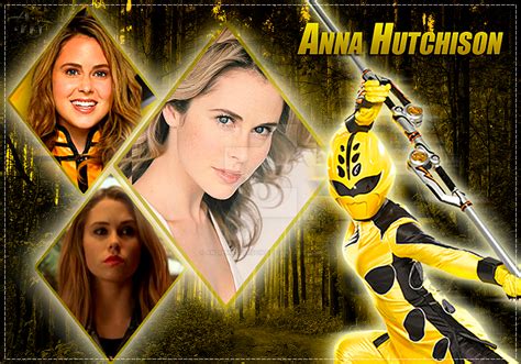 Anna Hutchison Yellow Ranger By Andiemasterson On Deviantart Anna