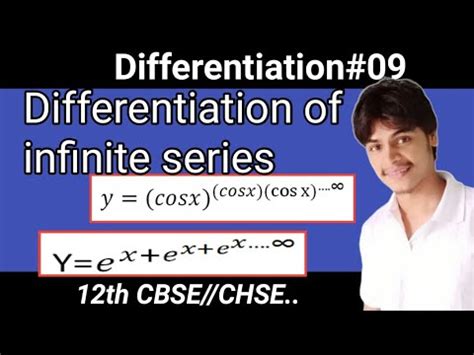 Differentiation Class Lec Differentiation Of Infinite Series