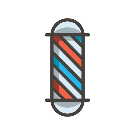 Premium Vector Barber Pole Icon Design Vector Template