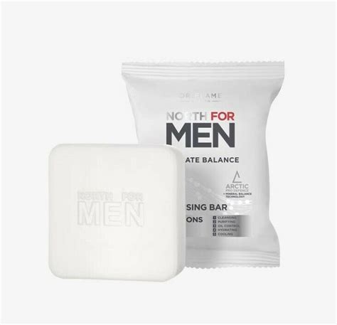 Oriflame North For Men Ultimate Balance Cleansing Soap Bar 100 G 43929