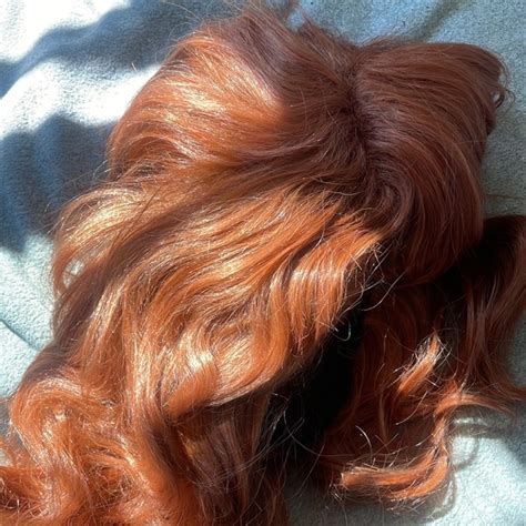 Fashiondeityshair Hair 8s Peggy Bundy Bouffant Auburn Red Vintage