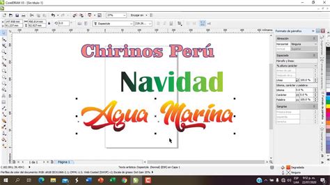 PARTE 3 TEXTO ARTÍSTICO CORELDRAW YouTube