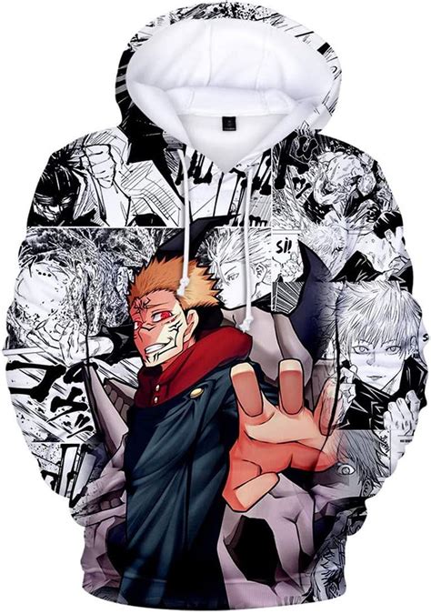 Cosplay Life Jujutsu Kaisen Pullover Hoodies Anime Manga Character