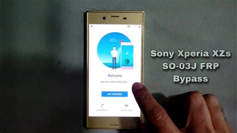 Sony Xperia Xzs So J Frp Bypass Without Pc Unlock Youtube