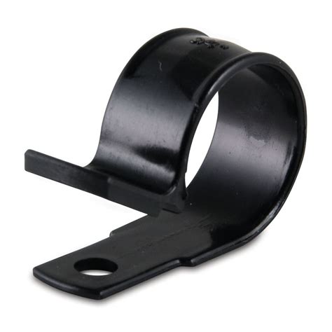 GARDNER BENDER 3/4 in. Plastic 1-Hole Cable Clamps, Black (6-Pack ...