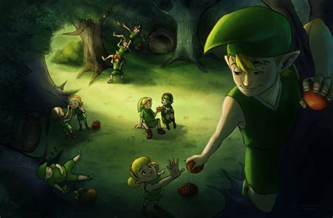 Cherryisland🍒 On Twitter Some Ocarina Of Time Fanart This Time ️🌲🌳