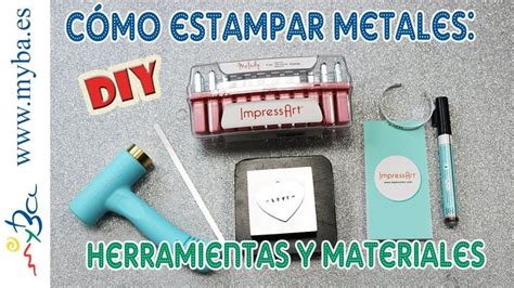 C Mo Estampar Metales Diy En Casa Como Un Profesional Punzones