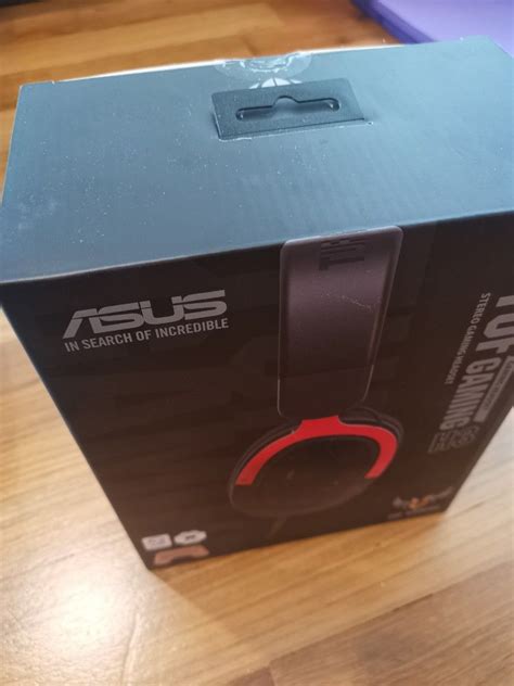 Asus Tuf Gaming Headset Red Audio Headphones Headsets On Carousell