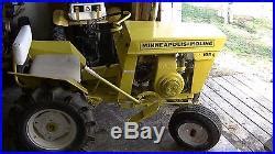 Minneapolis Moline Garden Tractor Lawn Mower Vintage Minneapolis