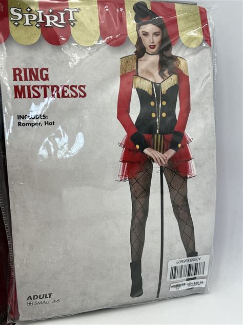 Ring Mistress Circus Ring Master Costume Cosplay Adul Gem