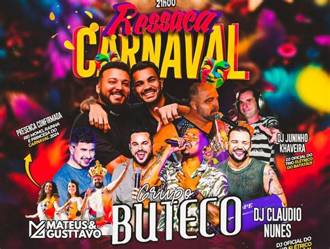 Neste S Bado Ressaca De Carnaval Promete Agitar A Noite De