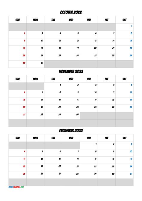 Calendar For October And November 2022 November Calendar 2022