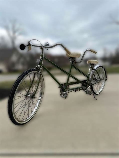 At Auction Vintage Hawthorne Tandem Bicycle