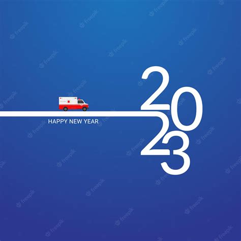 Premium Vector | Happy new year 2023. New year poster design