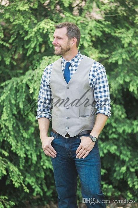 2019 British Groom Vests Tweed Vests Groomsmen Wedding Vest For Men