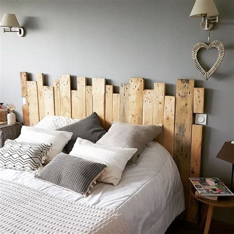 T Tes De Lit En Bois Refaire Avec Des Palettes