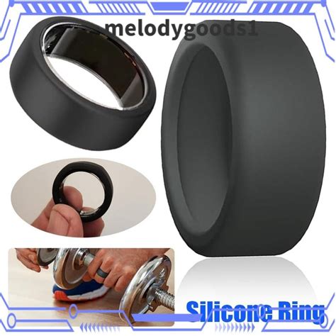 MELODYGOODS Capa De Anel De Silicone Protetor Inteligente À Prova De