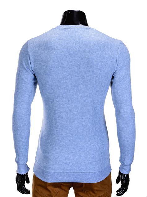 Men S Sweatshirt B Light Blue Modone Wholesale Clothing For Men